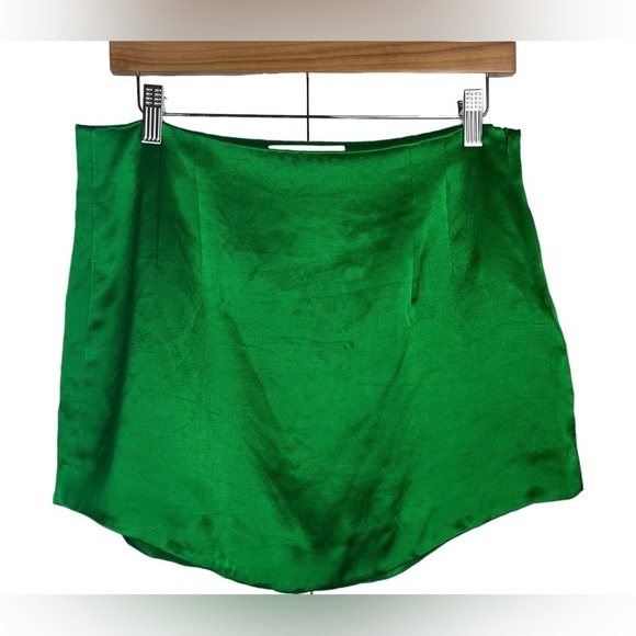 Zara Green Skirt | Size: Large - Picture 3 of 8